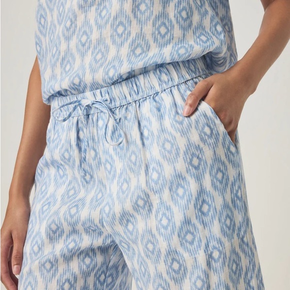 NWT Splendid Angie Ikat Crop Wide Leg Pant M - Picture 6 of 6